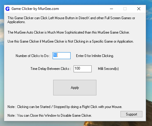Game Clicker in Auto Clicker 2.2
